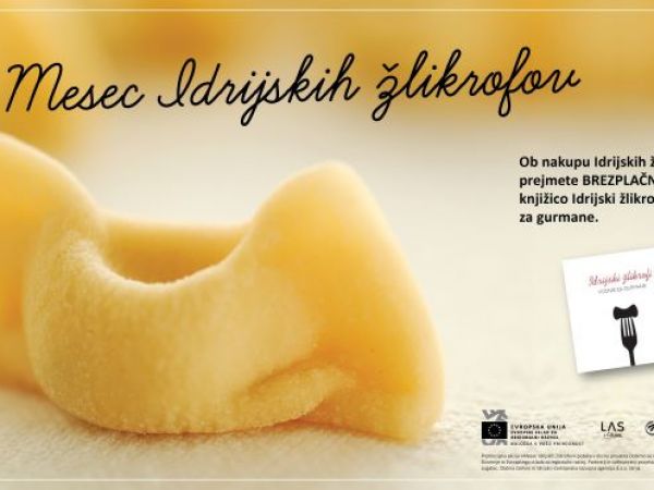 Promocijska akcija Mesec Idrijskih žlikrofov
