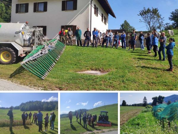 Izvedeni delavnici na temo ukrepov za zvišanje humusa in vezavo CO² v tla