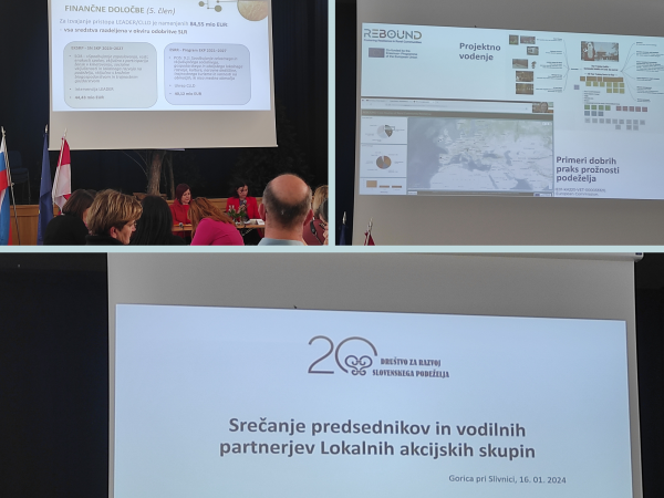 Udeležba na srečanju predsednikov in vodilnih partnerjev Lokalnih akcijskih skupin v programskem obdobju 2023-2027