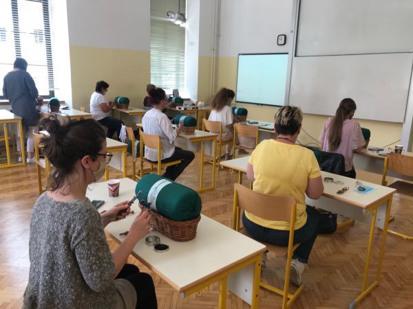 Srečanje rokodelk in spoznavanje idrijske čipke